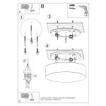 Lubinis šviestuvas ARENA 45 - Image 5