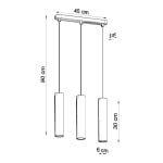 Pakabinamas šviestuvas LINO 3 wood - Image 4