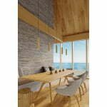 Pakabinamas šviestuvas LINO 3 wood - Image 6