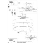 Lubinis šviestuvas SKALA 80 - Image 5