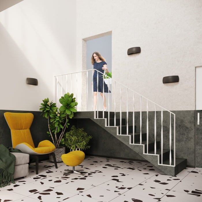 0876-14 Sieninis šviestuvas ceramic PONTIUS - Image 7