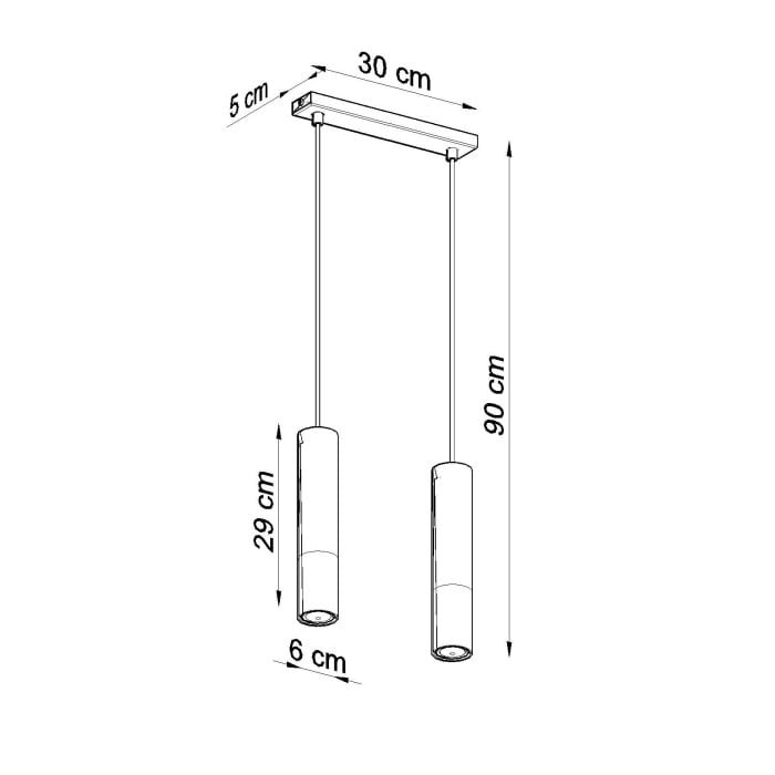 0941-10 Pakabinamas šviestuvas LOOPEZ 2 /e - Image 4