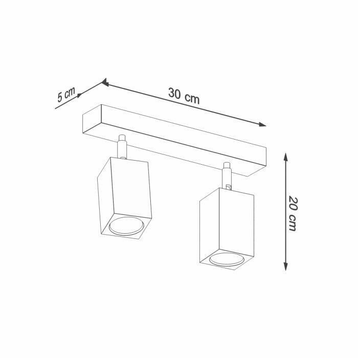 1036-10 Lubinis šviestuvas KEKE 2 - Image 4