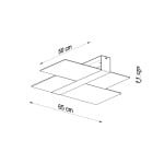 Lubinis šviestuvas MASSIMO - Image 4