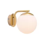 Sieninis šviestuvas Grant žalvarinis