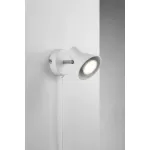 Sieninis šviestuvas Eik baltas - Image 2