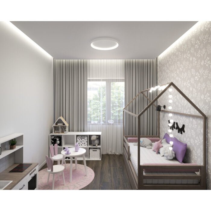 lubinis-led-dimeriuojamas-sviestuvas-omega-d58-48w-3000k-triac-white (2) Lubinis LED dimeriuojamas šviestuvas Omega D58 - Image 2