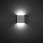 Sieninis LED šviestuvas Cube - Image 3
