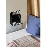 Sieninis šviestuvas Roomi juodas - Image 2