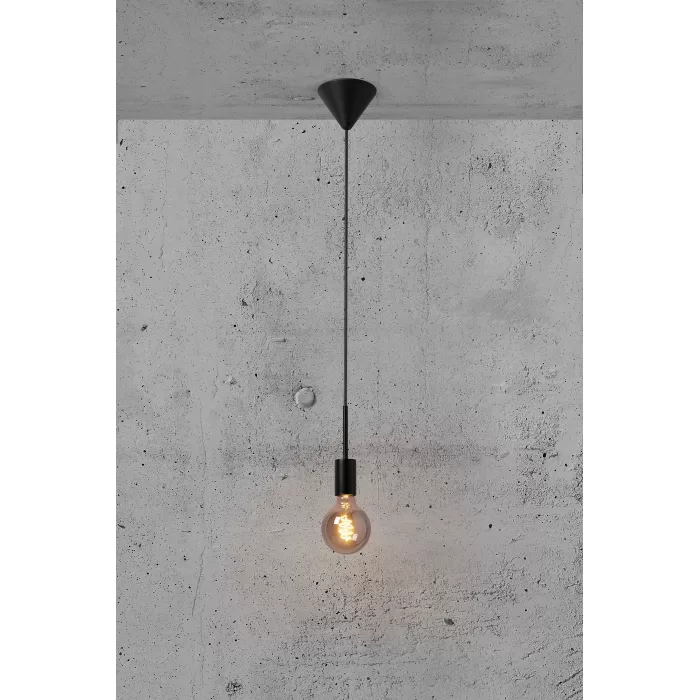 Pakabinamas šviestuvas Paco juodas - Image 5