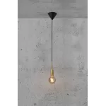 Pakabinamas šviestuvas Paco žalvarinis - Image 5