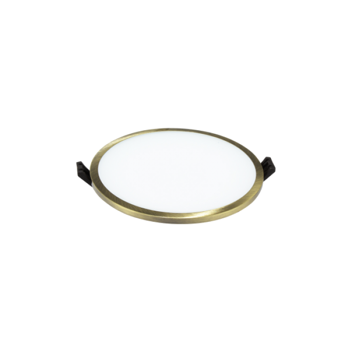 LED panelė SLIM round 8W 3000K - Image 1