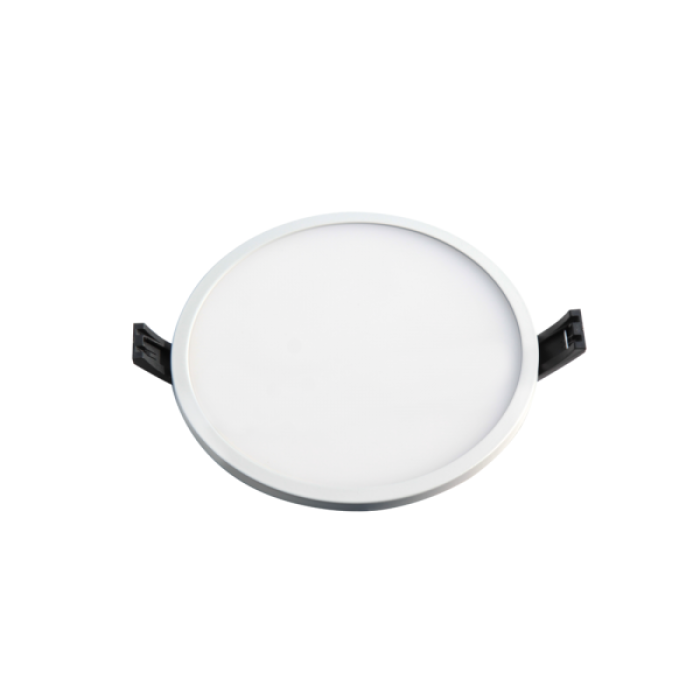 LED panelė SLIM round 8W 4000K IP44 balta - Image 1