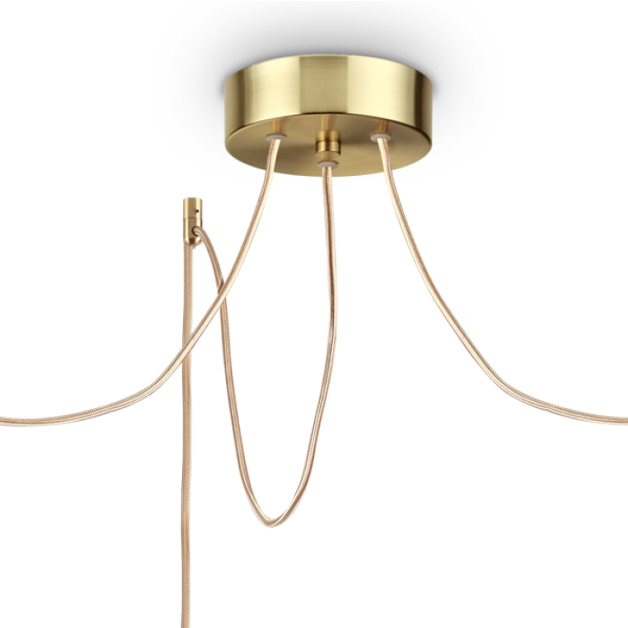 12iRNC3Q1jdr5iLnMp2fpFyXApDol6ZQx Pakabinamas šviestuvas HOLLY 3 žalvario spalvos - Image 2