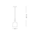 Pakabinamas šviestuvas TRIADE-3 - Image 3