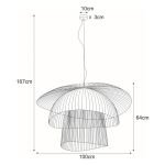 Pakabinamas šviestuvas PLAZA - Image 2