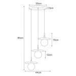 Pakabinamas šviestuvas FERMI - Image 2