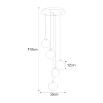 Pakabinamas šviestuvas DORI - Image 2