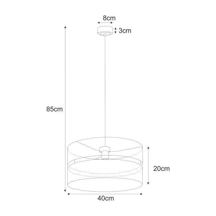 Pakabinamas šviestuvas MALAVI - Image 2