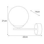 Sieninis šviestuvas FELIX - Image 2