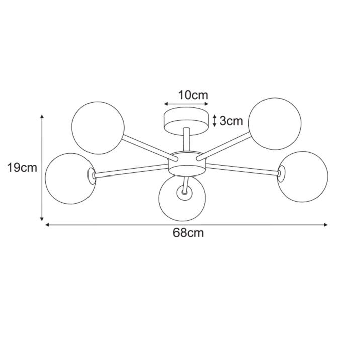 Pakabinamas šviestuvas JUKON - Image 2