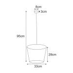 Pakabinamas šviestuvas LIVIA - Image 2