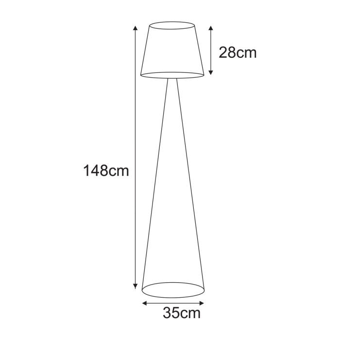 Pastatotamas šviestuvas (toršeras) LIVIA - Image 2