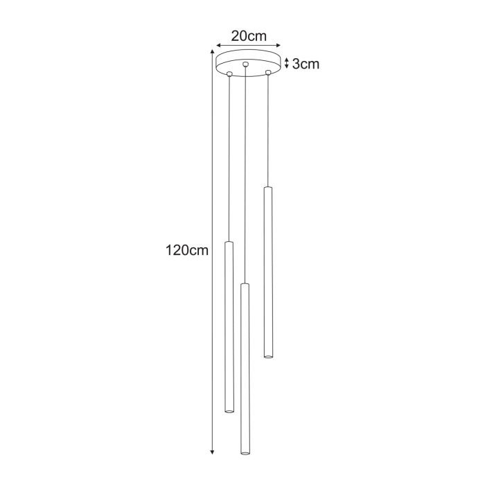 Pakabinamas šviestuvas SUNO - Image 2