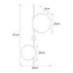 Sieninis šviestuvas REGA - Image 2